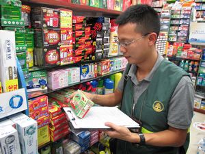 Inspection of pesticide retail outlets